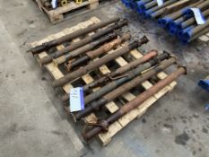 Nine Assorted Building Props, up to 1m long when d