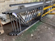 Four Dexion Speedlock Pallet Racking Uprights, each approx. 1060mm x 4.8m highPlease read the