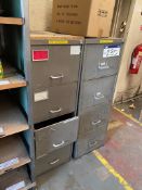 Two Four Drawer Filing CabinetsPlease read the following important notes:- Assistance will be