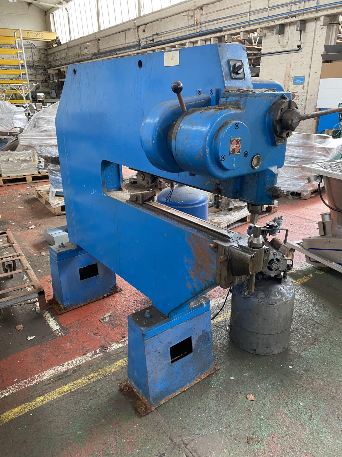 Pullmax Notching Machine, 650mm deep-in-throat to spindlePlease read the following important - Image 2 of 5