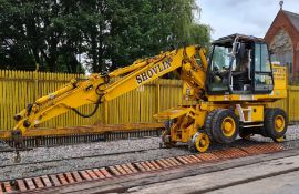 Rexquote Case 988 21T ROAD RAIL EXCAVATOR, serial no. CGG231344, plant no. Y471, year of manufacture
