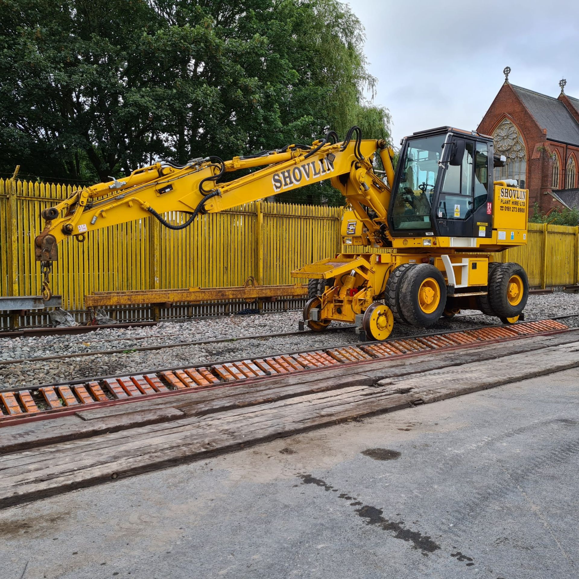 Rexquote Case 988 21T ROAD RAIL EXCAVATOR, serial no. CGG0231287, plant no. Y42, year of manufacture - Image 3 of 12