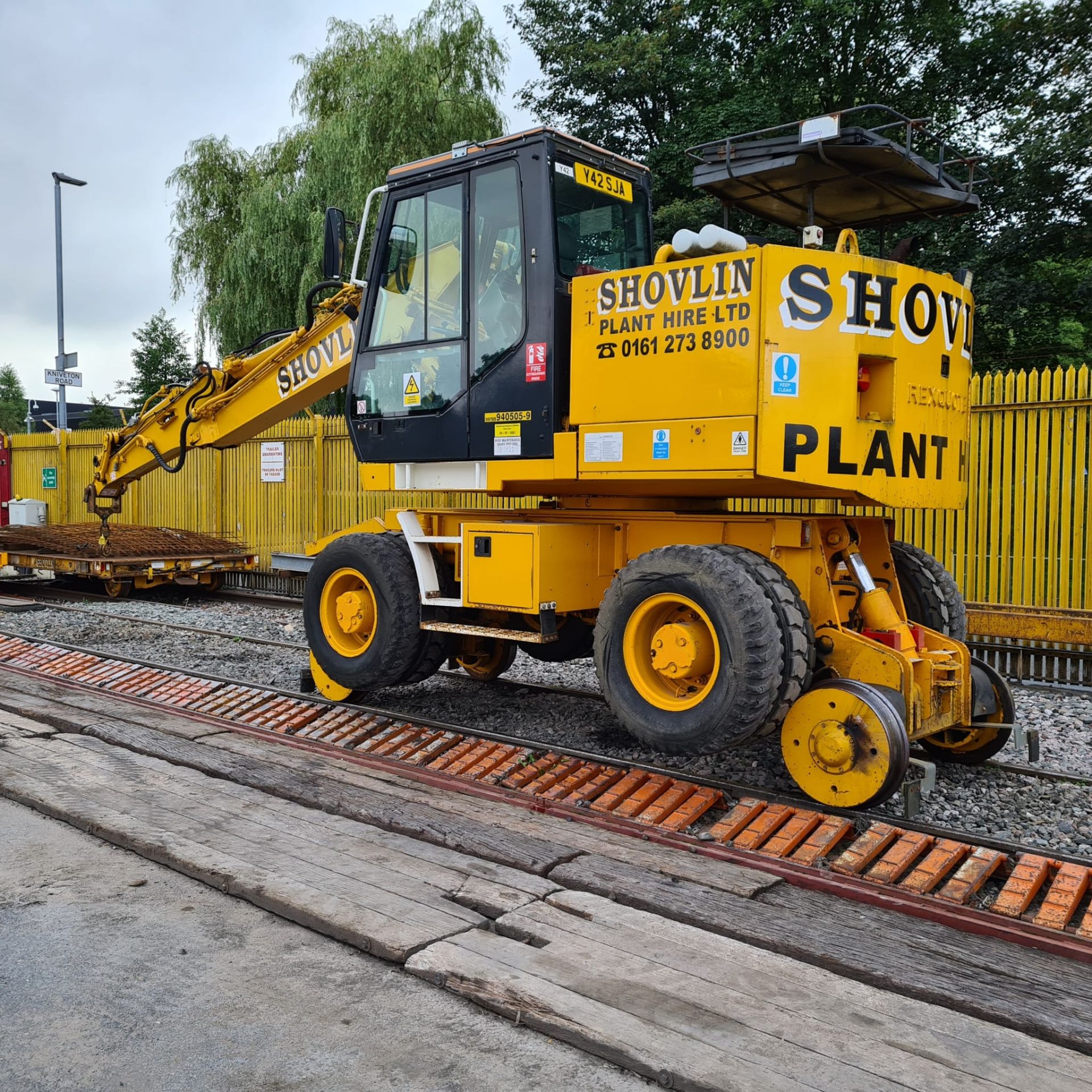 Rexquote Case 988 21T ROAD RAIL EXCAVATOR, serial no. CGG0231287, plant no. Y42, year of manufacture - Image 2 of 12