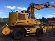Case WX170 ROAD RAIL EXCAVATOR, serial no. CGG0232762, plant no. TRS1002, year of manufacture