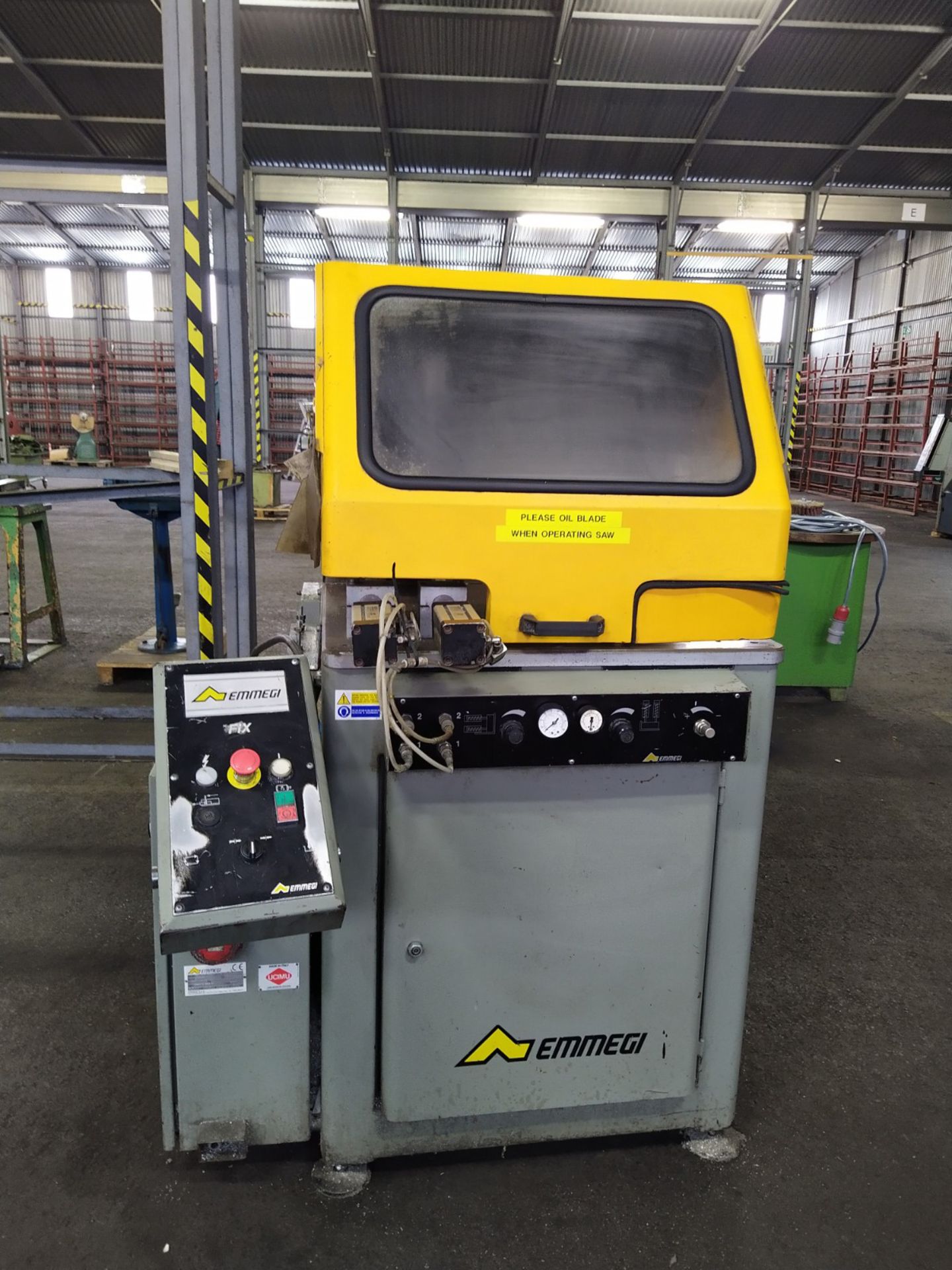 Emmegi KS 101/30 Auto Saw, serial no. 3100 C15, free loading onto purchasers transport - Yes, item