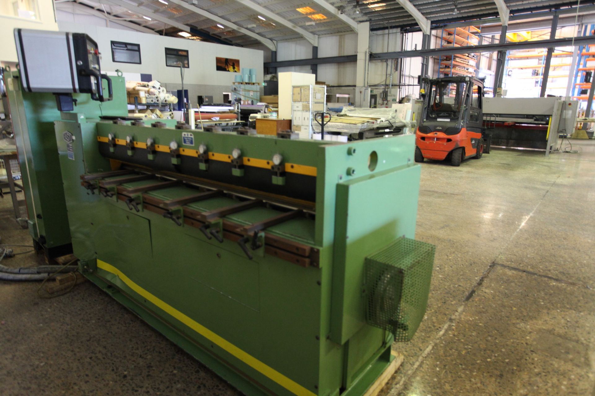 Fasti 1044-18-0.75 Reflector Bending Machine, serial no. 94144 002, dimensions approx. 280cm wide - Image 3 of 10
