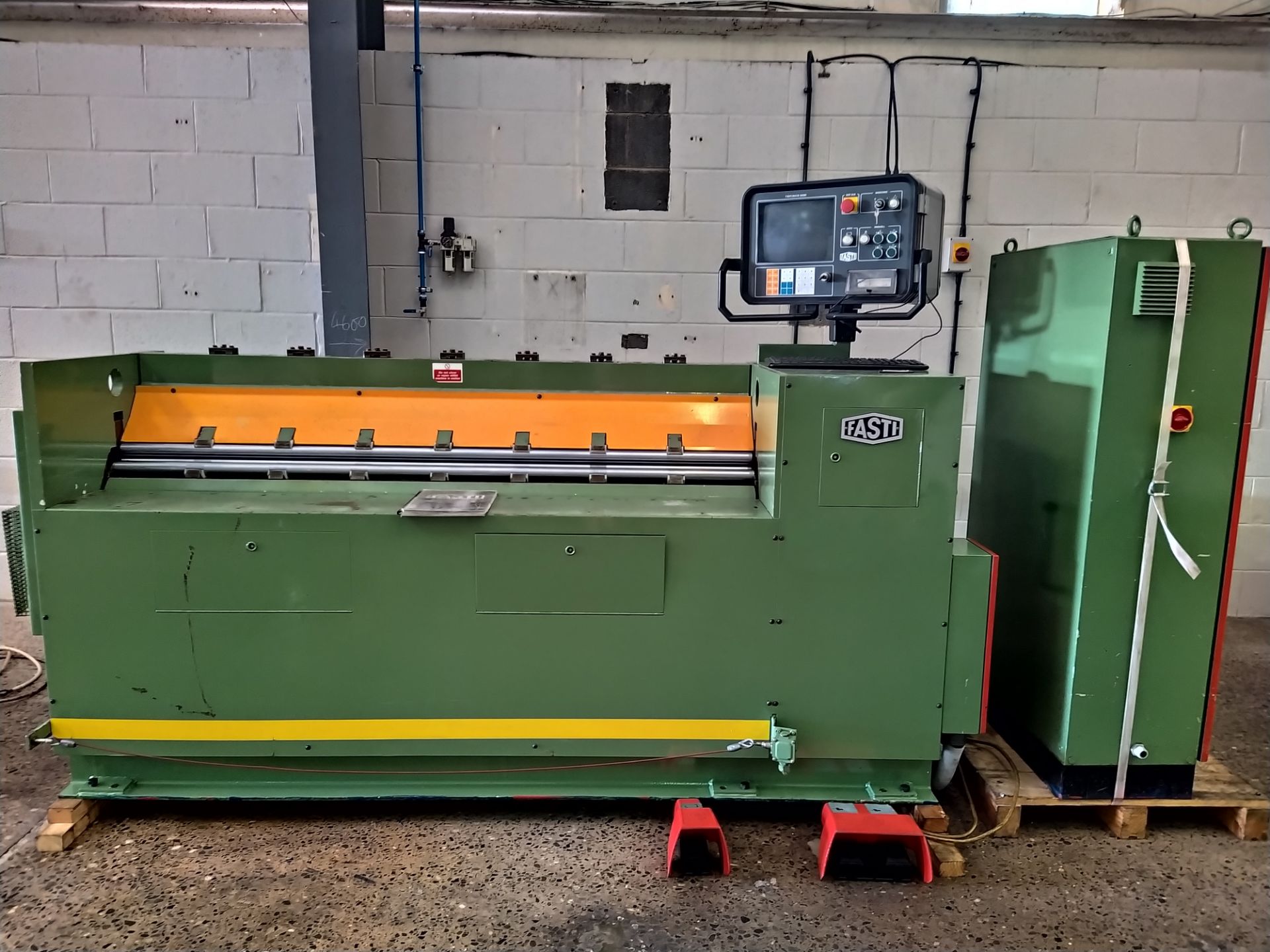 Fasti 1044-18-0.75 Reflector Bending Machine, serial no. 94144 002, dimensions approx. 280cm wide - Image 10 of 10