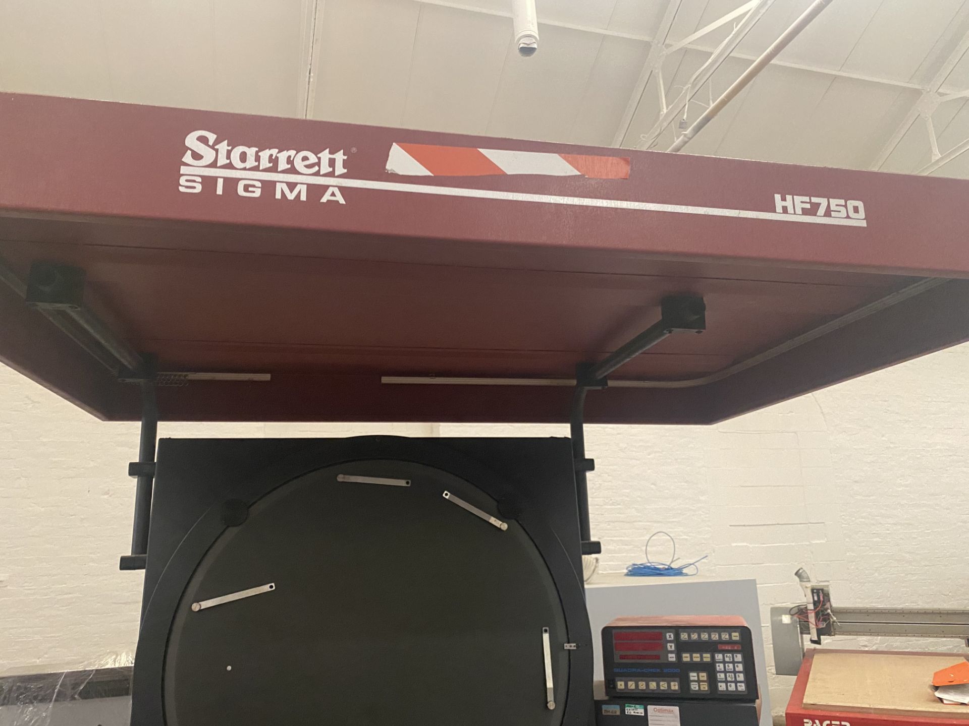 Starrett Sigma HF750 Horizontal Floor Standing Optical Comparator, free loading onto purchasers - Image 3 of 5