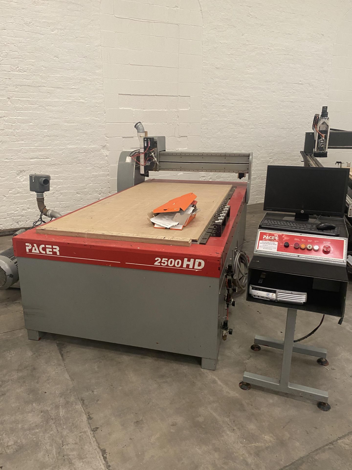 Pacer 2500 HD Pacer CNC Router, with auto tool changer, PC, software, Giordano Colombo ATC