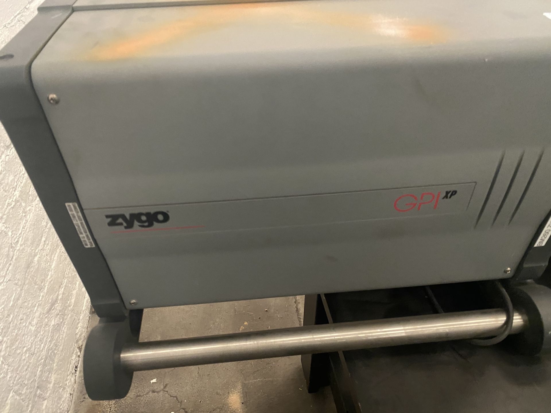 Zygo GPI XP Interferometer, free loading onto purchasers transport - Yes, item located at - Image 2 of 10