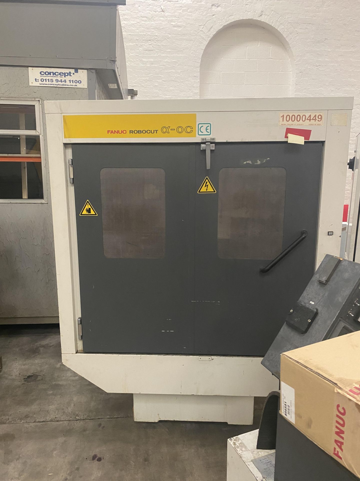 Fanuc Robocut Wire EDM Machine, year of manufacture 1996, free loading onto purchasers transport - - Image 4 of 8