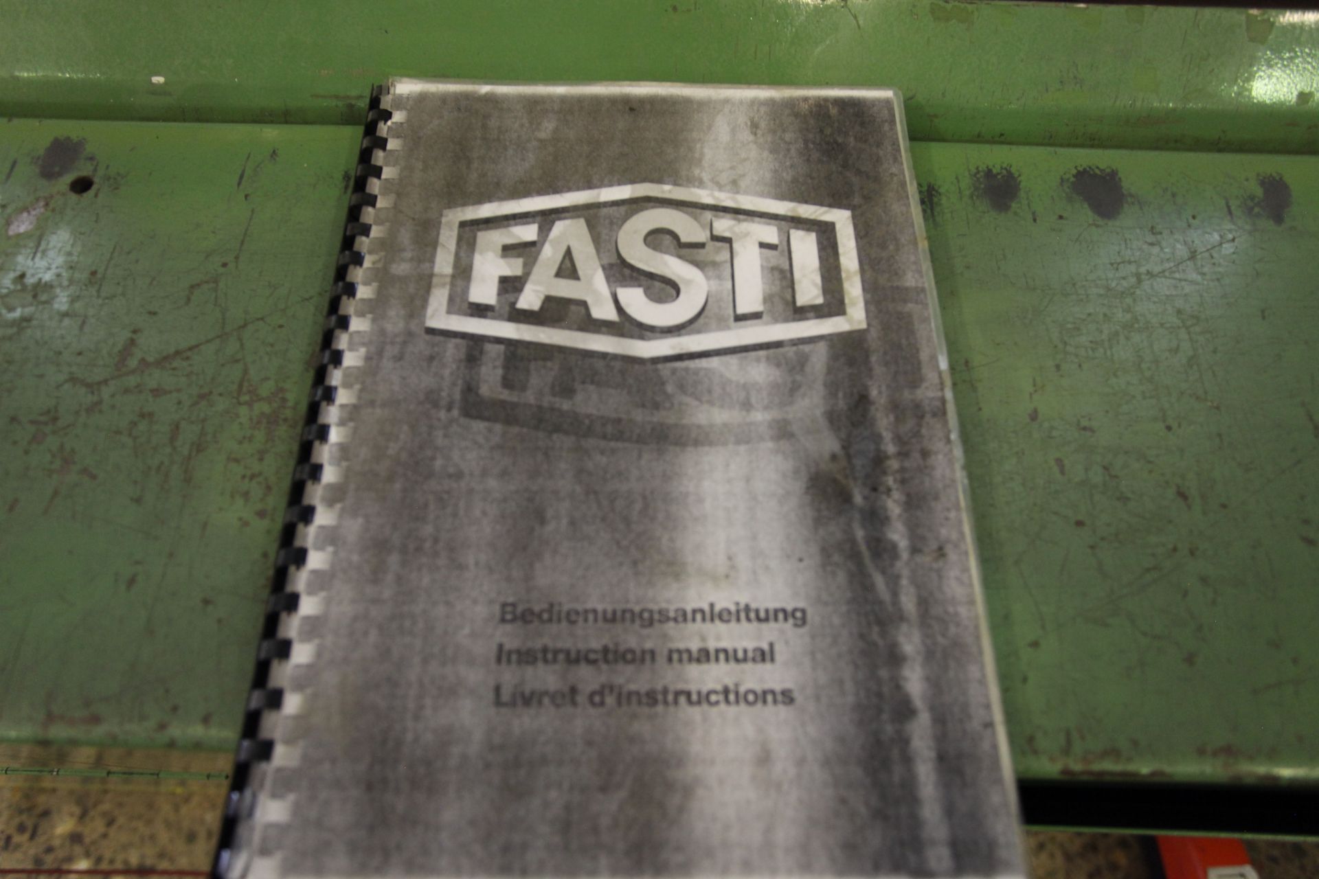 Fasti 1044-18-0.75 Reflector Bending Machine, serial no. 94144 002, dimensions approx. 280cm wide - Image 9 of 10