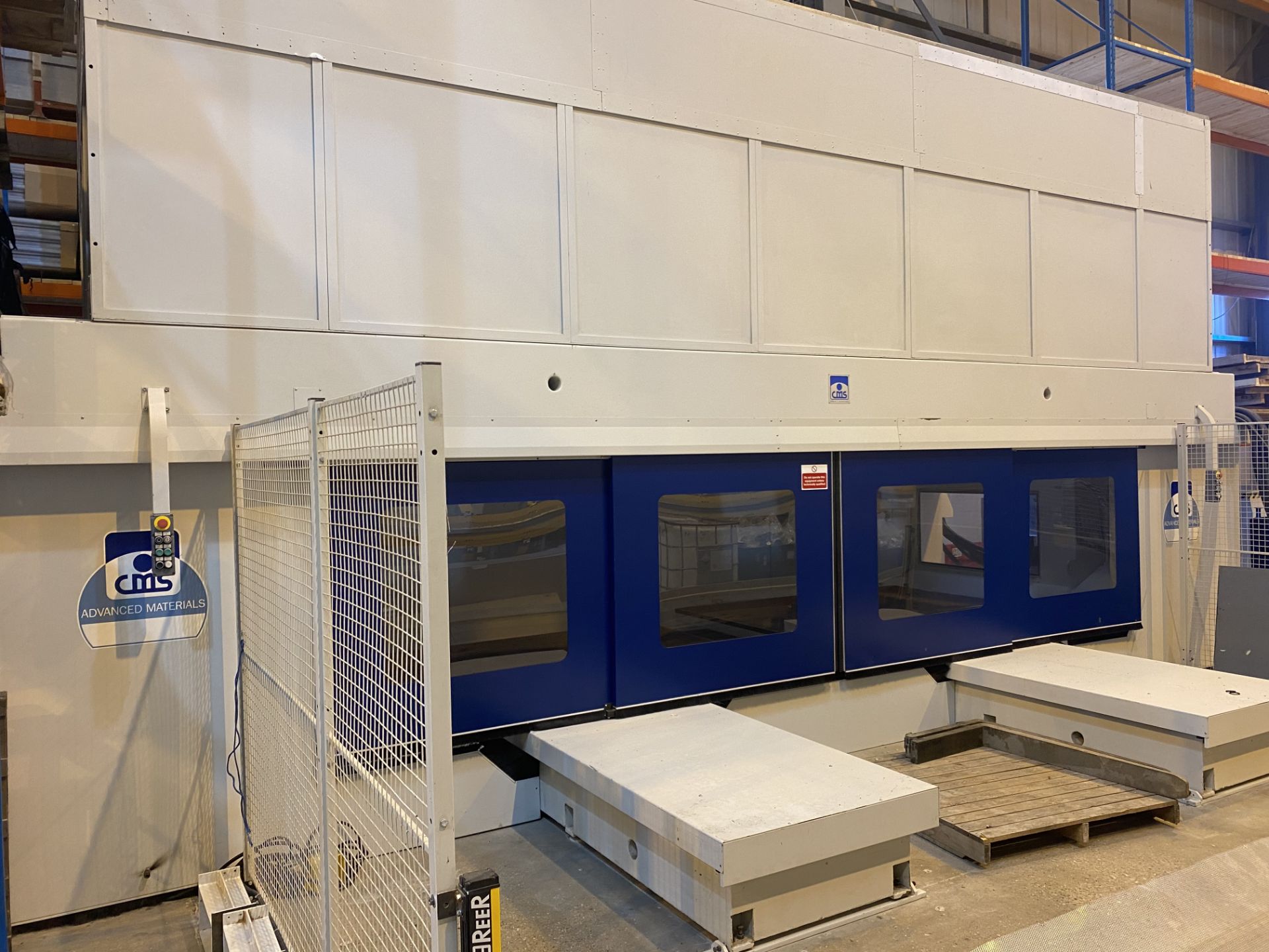 CMS Ares 60-18-APC-PX5 Five Axis Twin Table CNC Machining Centre, serial no. 3952, year of - Image 9 of 21