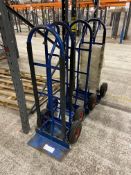 Four Blue AluTruk by BIL sack trucks Please read the following important notes:-Collections will