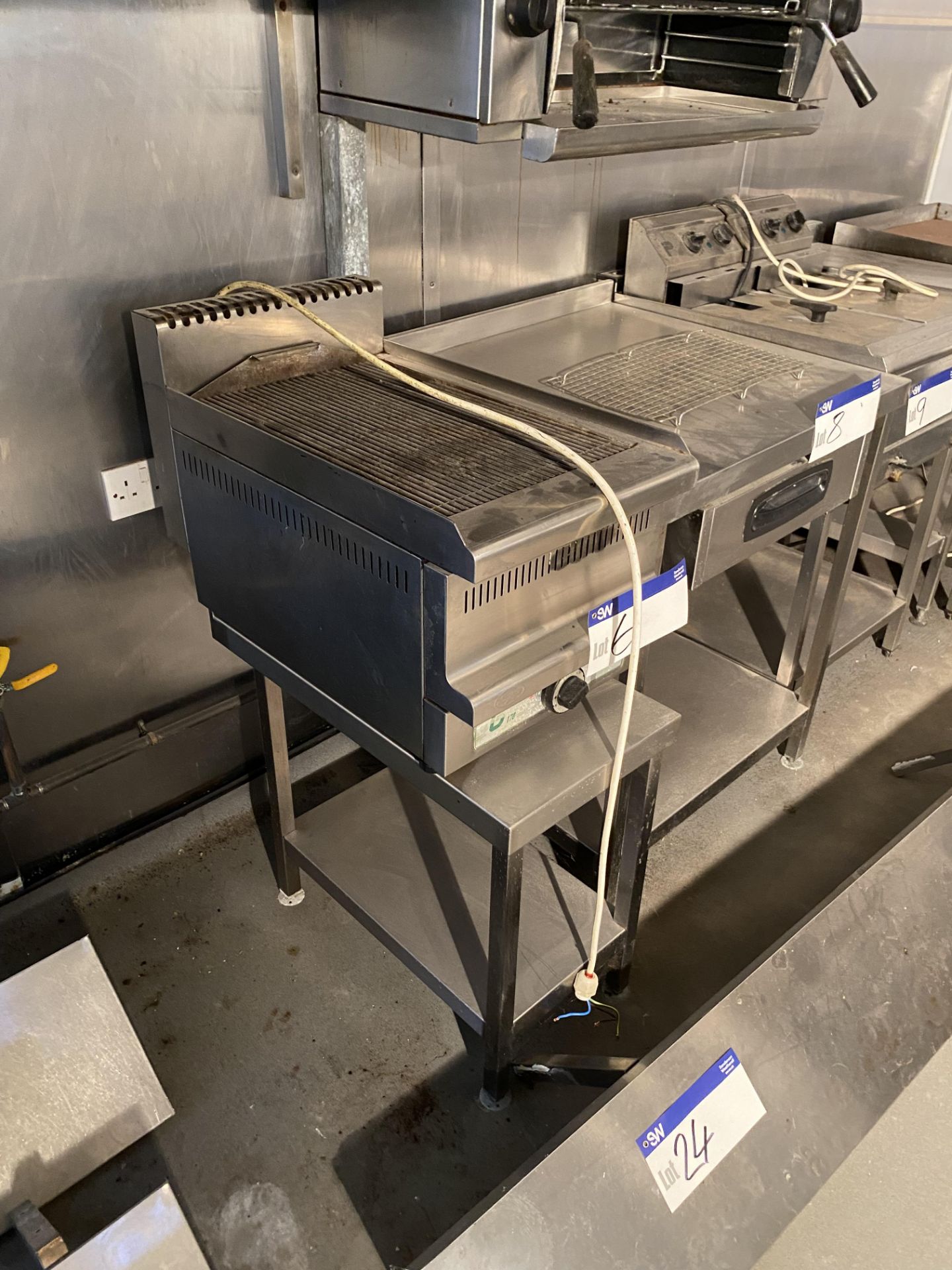 G170 Electric Grill, approx. 400mm x 700mm, with t