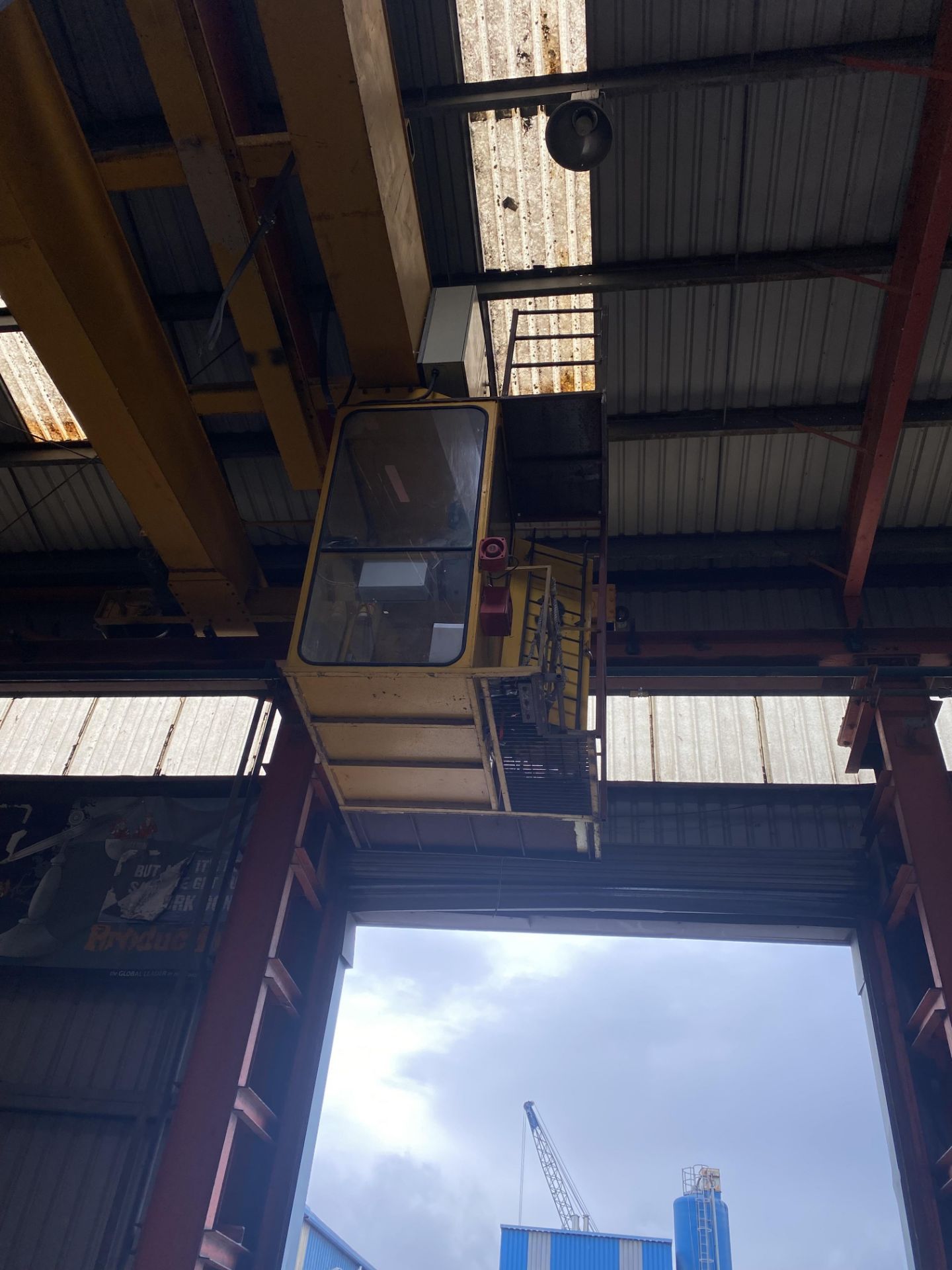 SWL 2 x 15T TWIN GIRDER TRAVELLING OVERHEAD CRANE, CE510 (crane no. 3), approx. 19m span, ( - Image 5 of 5