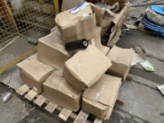 Pallet Wrap, on one pallet, understood to be mainly 250mm wide x 23 micron, black cast core