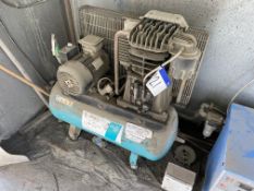 520 Horizontal Receiver Mounted Air Compressor (please note this lot is part of combination lot