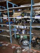 Contents of One Bay to One Side of Rack, including grinding wheels and drillsPlease read the