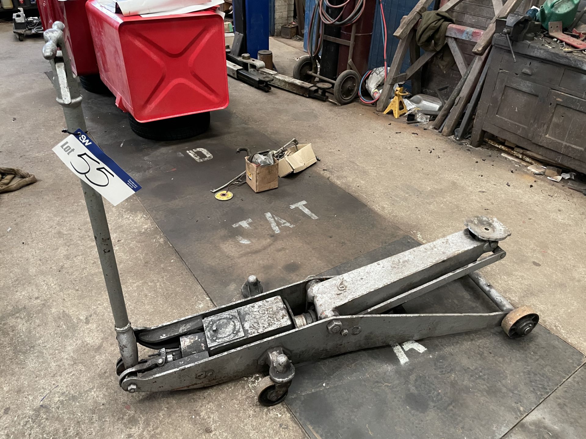 Five Ton Trolley Jack (this lot is subject to 15% buyer's premium)Please read the following