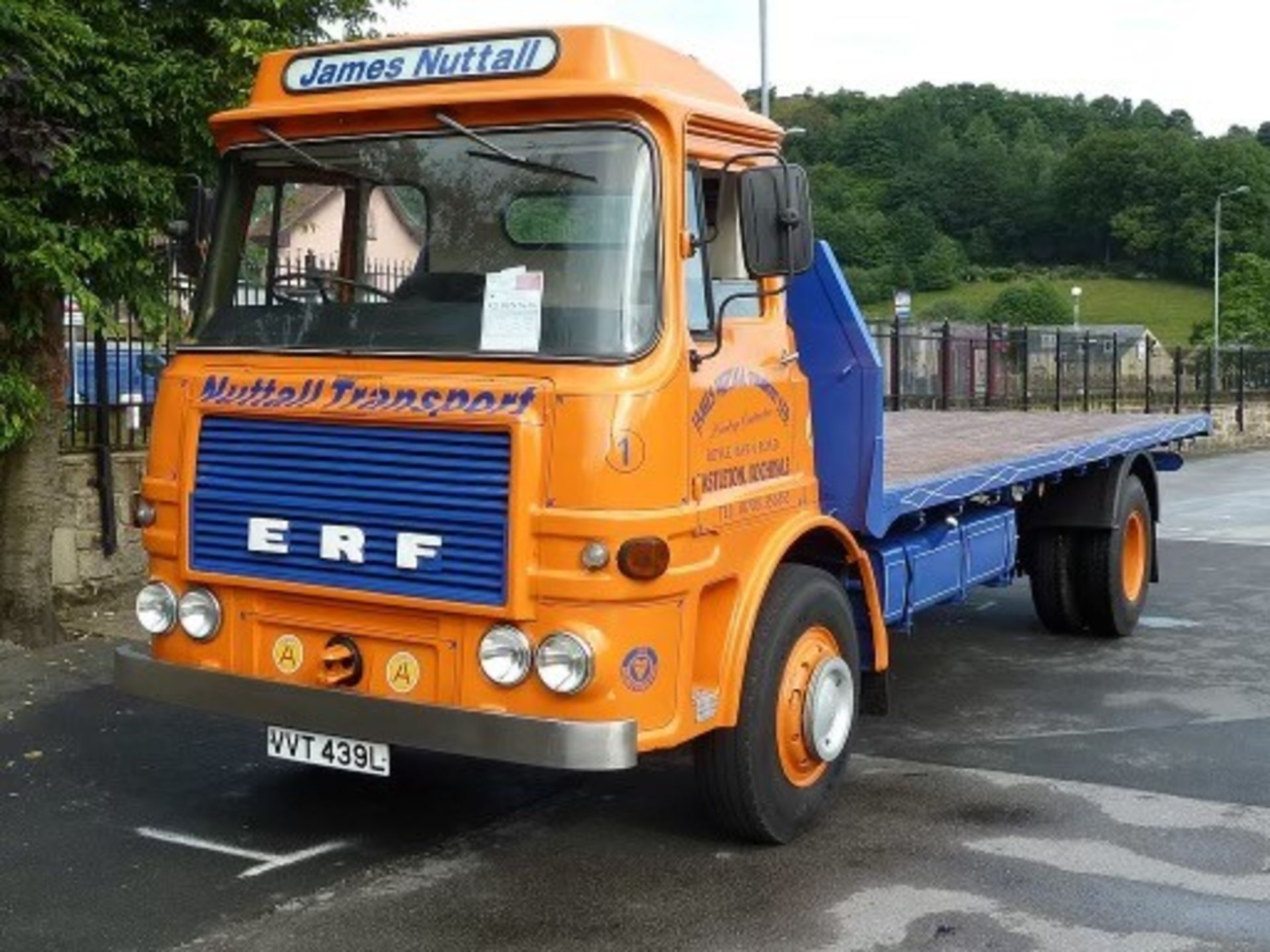 ** EXTRA LOT ** ERF A Series 4x2 Rigid Flat Bed Truck, registration no. VVT 439L, date first - Image 2 of 9