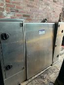 Aluminium Tractor Unit Diesel Tank/ Locker Unit, tank approx. 1070mm x 500mm x 1450mm deep,