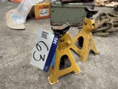 Three Polco Two Ton Axle Stands (this lot is subject to 15% buyer's premium) Please read the