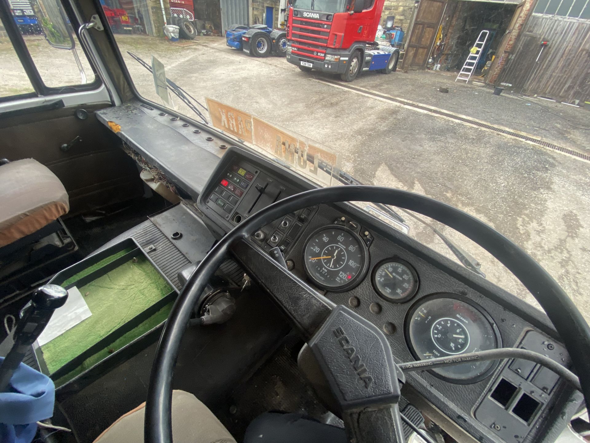 Scania 111 4x2 Rigid Body Alloy Dropside Truck, 1979 (ex Italy – right hand drive) (this vehicle - Image 16 of 18