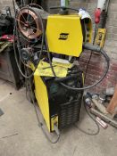 Esab Origo MIG L405 Mig Welder, serial no. 331-530-0523, with Esab Feed L304 wire feed unit and