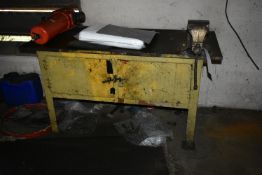 Steel Doubler Door Workbench, with fitted bench vicePlease read the following important notes:- ***