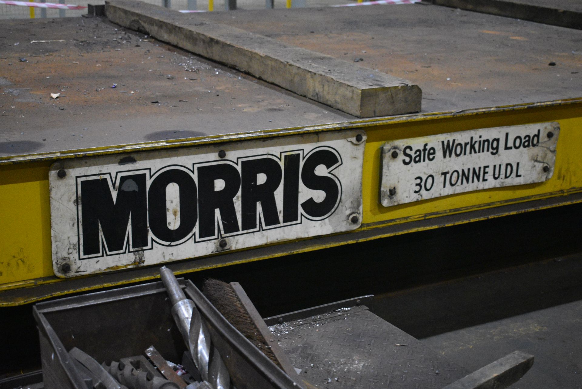 Morris 30 tonne SWL Rail Mounted Transfer Bogey, a - Image 5 of 6