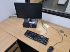 Dell Vostro I5 9th Gen Desktop Personal Computer (hard disk removed or wiped), with Samsung monitor,