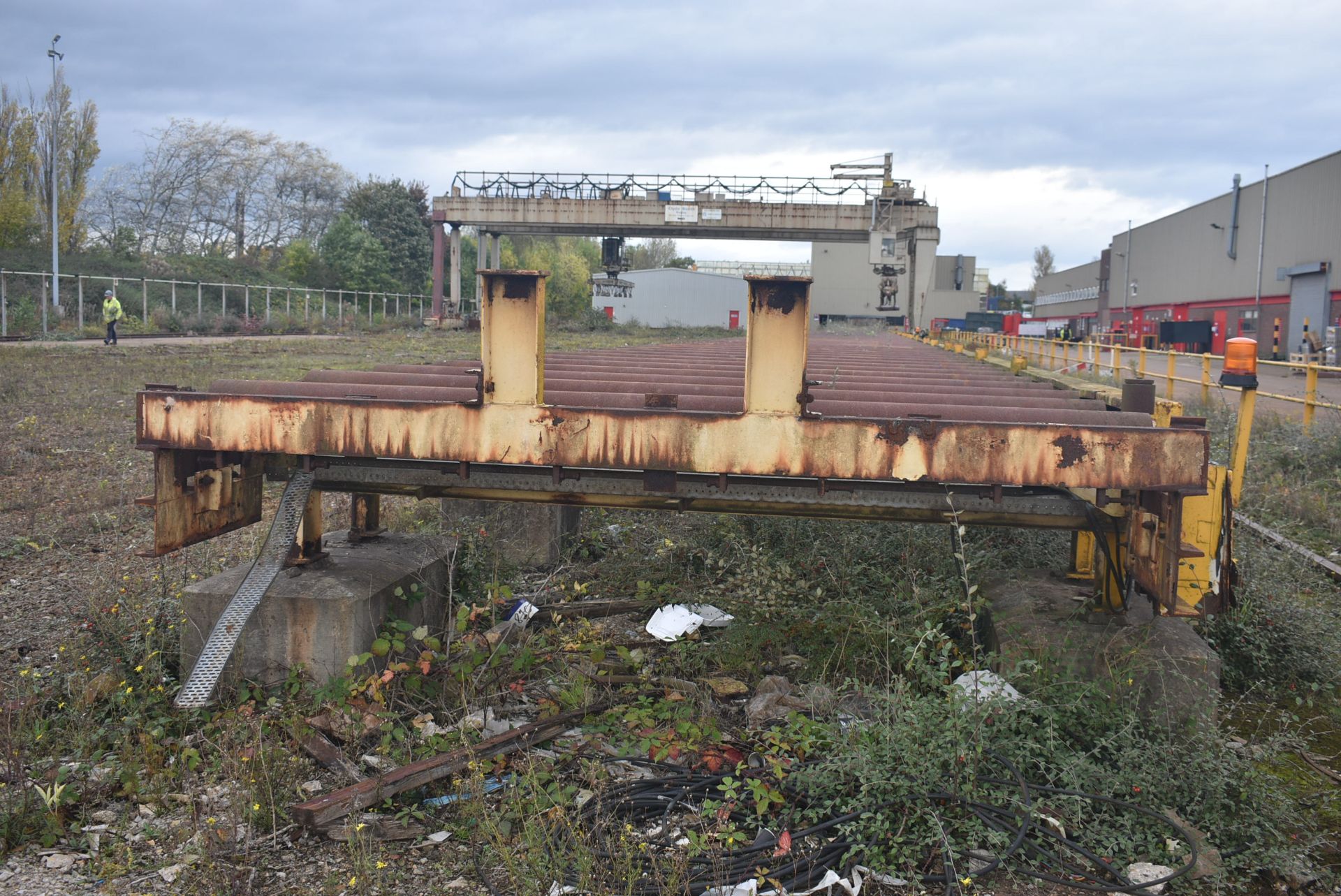 Powered Infeed Roller Conveyor, approx. 141m long - Image 8 of 11