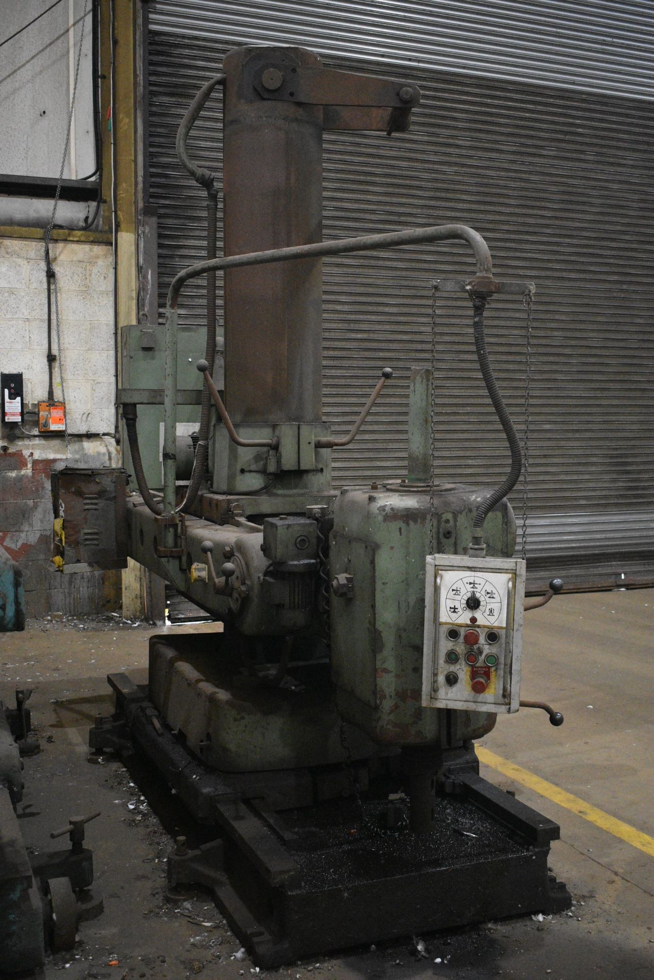Kosovit VOM50 Radial Arm Drill, serial no. 150280372 (not in use)Please read the following important - Image 4 of 9