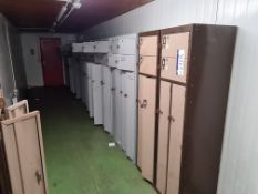 17 x Four Door Lockers (no keys)Please read the following important notes:- ***Overseas buyers - All