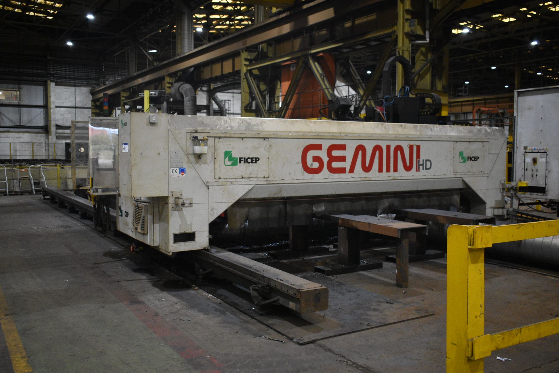 Ficep Gemini HD36 GANTRY PLATE PROCESSING CENTRE,