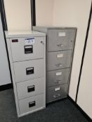 Two x Four Drawer Filing CabinetsPlease read the following important notes:- ***Overseas buyers -