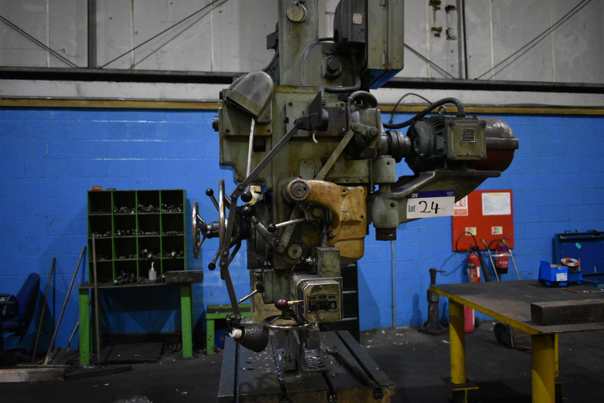 Asquith ODI 4-6 in. RADIAL ARM DRILL, machine no. - Image 9 of 13