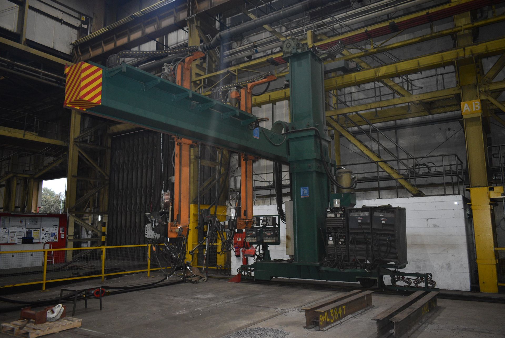 FRO Saldatura RAIL MOUNTED SUB ARC BOOM WELDING PA