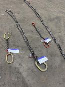 Twin Leg Lifting Chain, approx. 2.4m longPlease read the following important notes:- ***Overseas