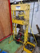 Enerpac RC2581 Hydraulic Press, with stand and Verner hydraulic pump, 25 tonPlease read the