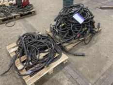 Quantity of Plasma & Arc Torches, with cables as set out on two palletsPlease read the following