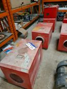 Three Site Heaters, Model FF29T-14, 415VPlease read the following important notes:- ***Overseas