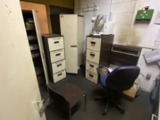 Contents to the Office, including furniture, personal computer and welder spares Please read the