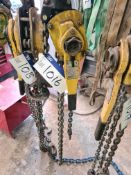 Yale Unoplus 6 ton Lever Hoist, year of manufacture 2012, SWL 6000kgPlease read the following
