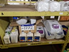 Quantity of Skin Protection Cream & Dispensers, as set out on two shelves of rackPlease read the