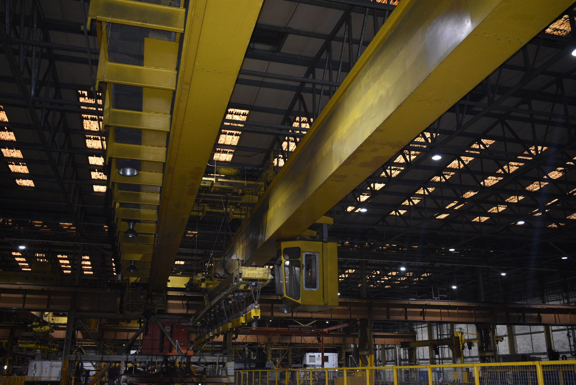 NEI Twin Girder 9 ton Overhead Travelling Crane, w - Image 4 of 7