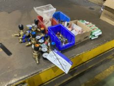 Gas Regulators & Fittings, as set out on benchPlease read the following important notes:- ***
