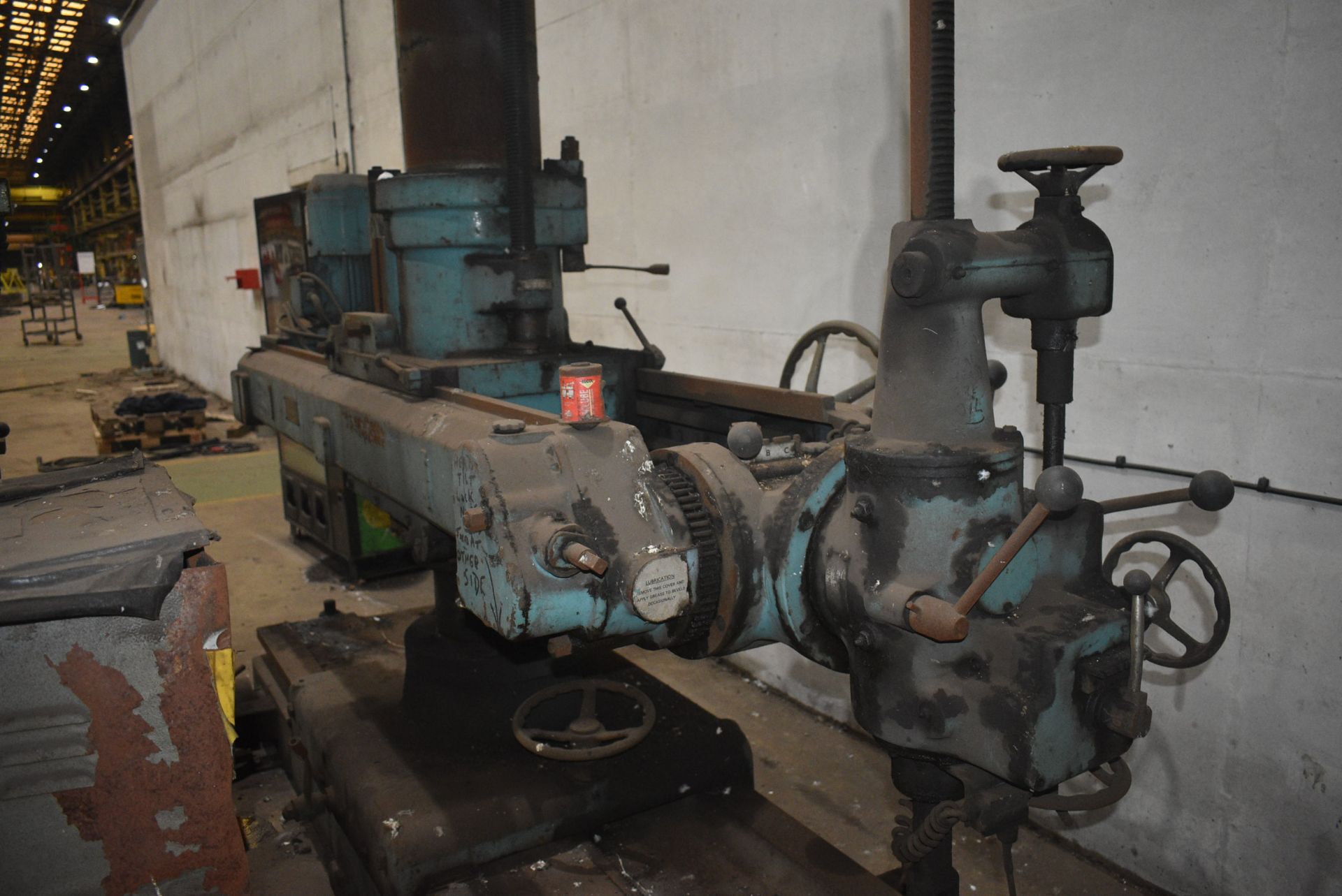 Asquith Mobile Radial Arm Drill, serial no. 36731 (not in use)Please read the following important - Image 4 of 7