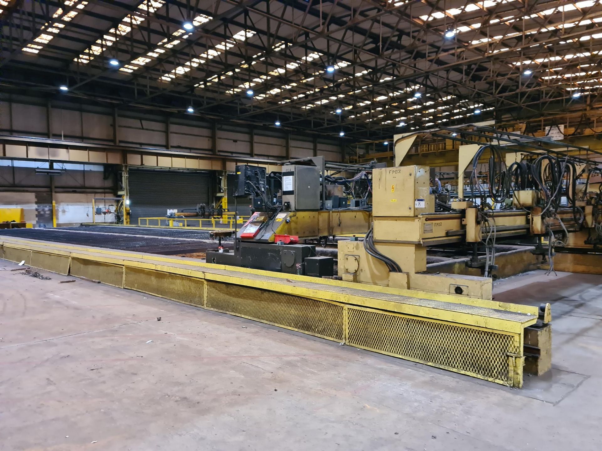 Hancock CNC FLAME STRIPPING / CUTTING MACHINE, fit - Image 3 of 11